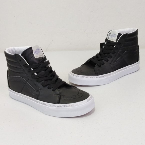 Vans SK8 Hi "Divine Energy" Classic Skate Leather Shoes Women's Size 6 - Picture 14 of 16